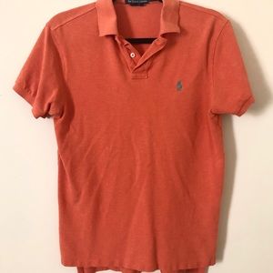 Men’s Orange Ralph Lauren Polo Shirt